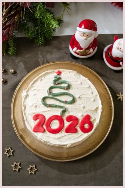 Βασιλόπιτα με μαχλέπι και chunks σοκολάτας