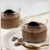 pana cotta σοκολάτας